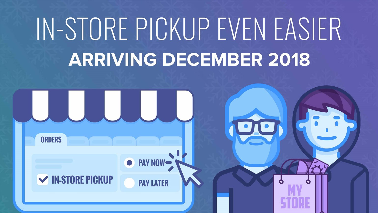 Improved Workflow for In-Store Pickup Orders Arriving December 2018