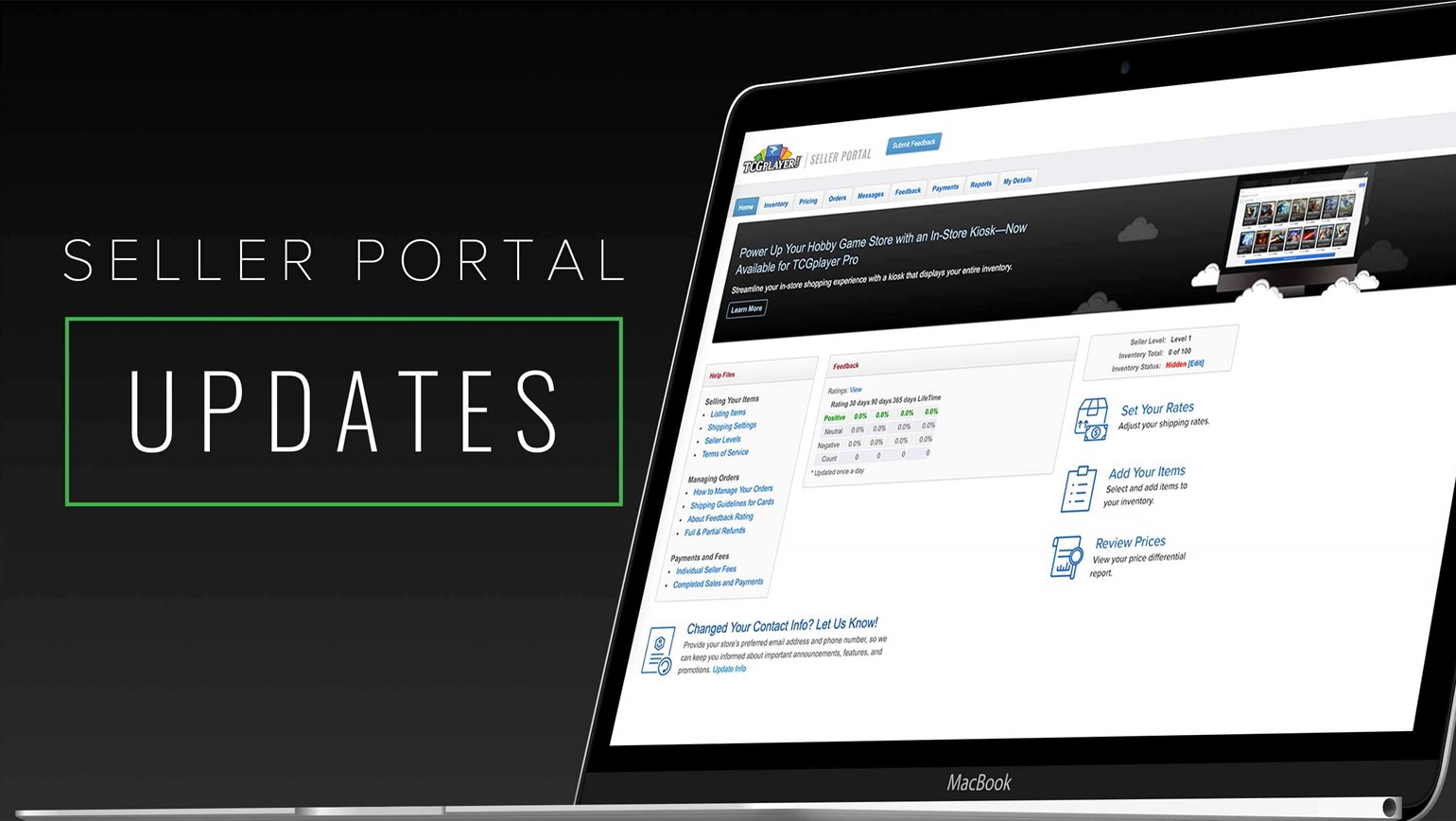 Seller Portal Updates to Improve Your Workflow