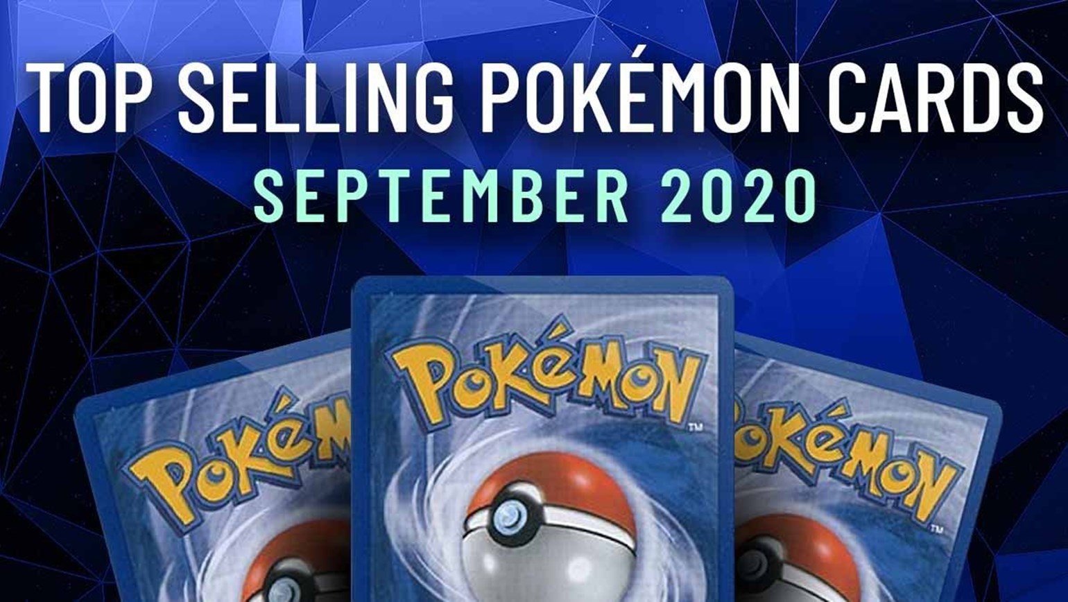 Top Selling Pokémon Cards in September 2020