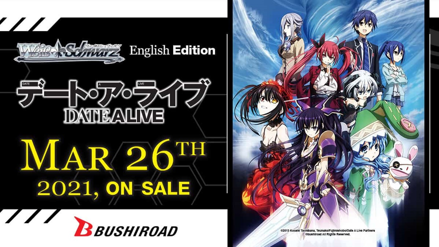 Weiss Schwarz: Date A Live Hits Your FLGS Shelves March 26th!
