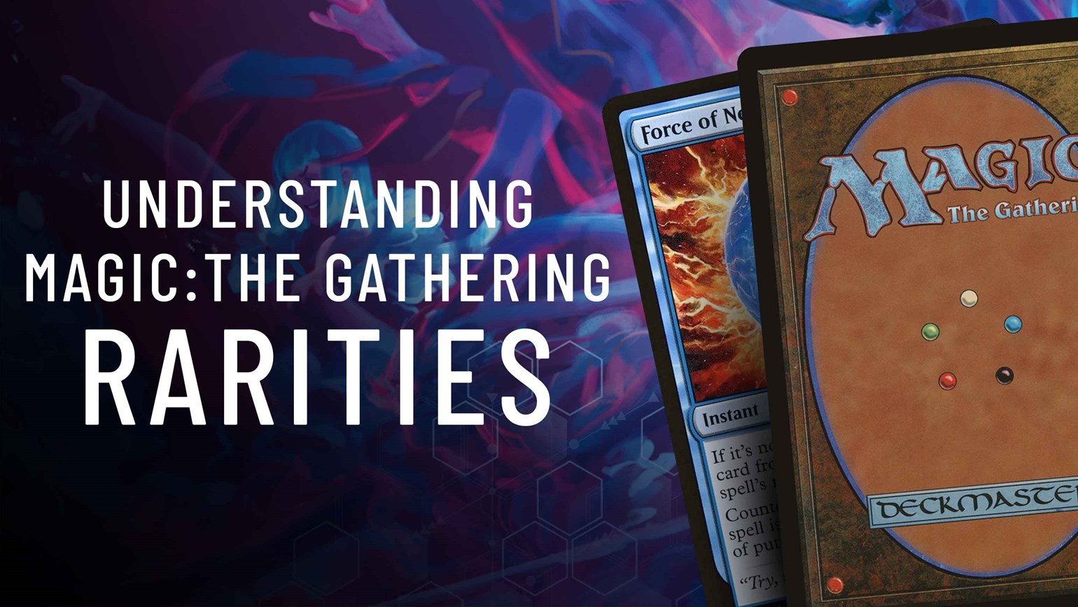 Veilig Ineenstorting Slechte factor Understanding Magic: The Gathering Rarities