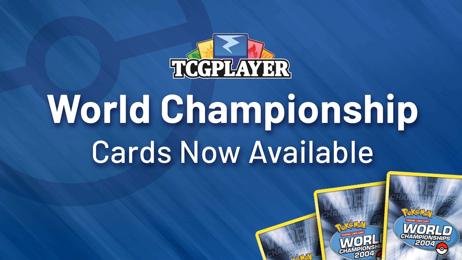 Pokémon Catalog Update: World Championship Cards Now Available