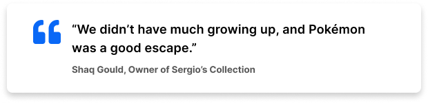 Seller Stories - Sergios Collection - Quote 1