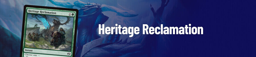Heritage Reclamation