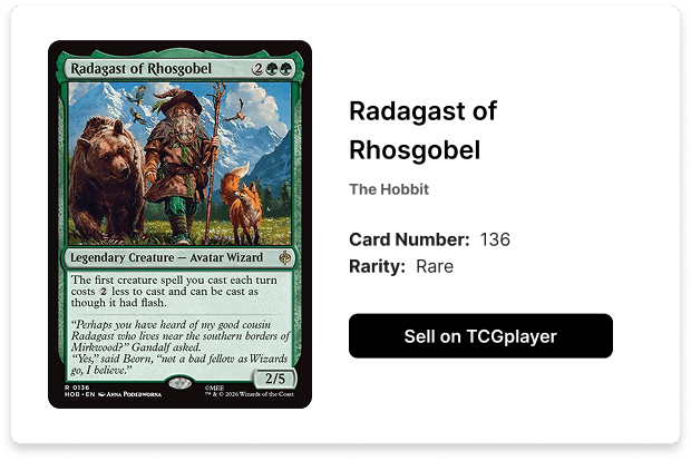 Radagast of Rhosgobel