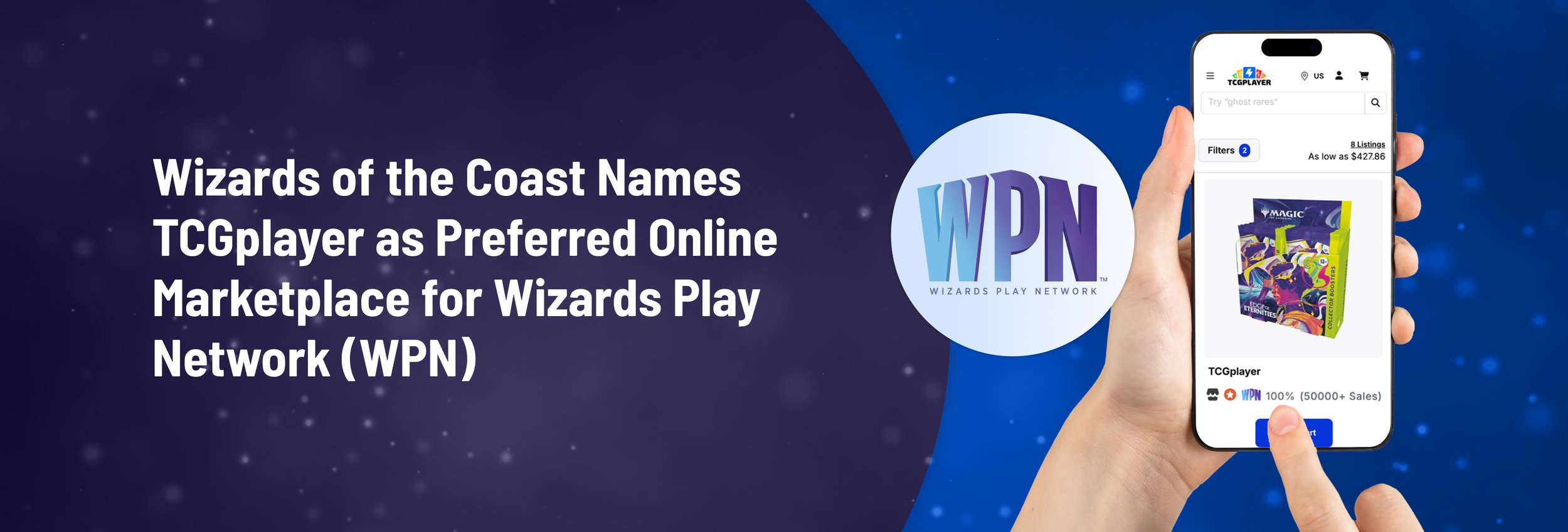 Wizards of the Coast names TCGplayer as preferred online marketplace for WPN