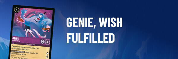 Genie - Wish Fulfilled