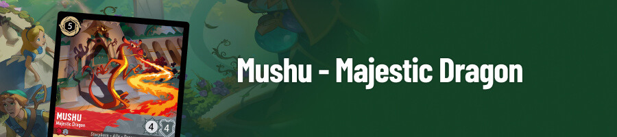 Mushu - Majestic Dragon