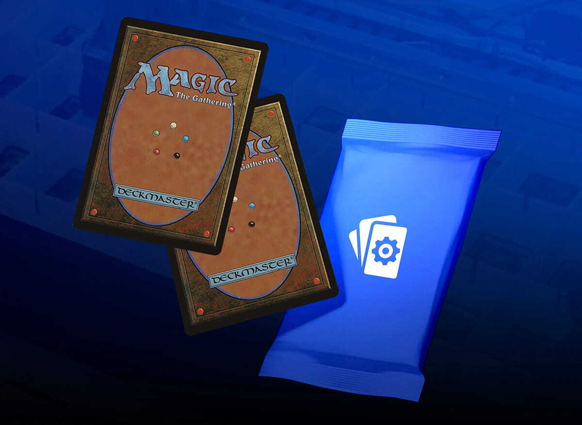 Magic: The Gathering cards and a game pack