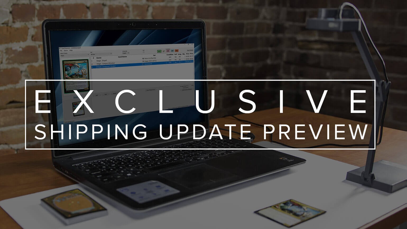 Exclusive Shipping Update Preview