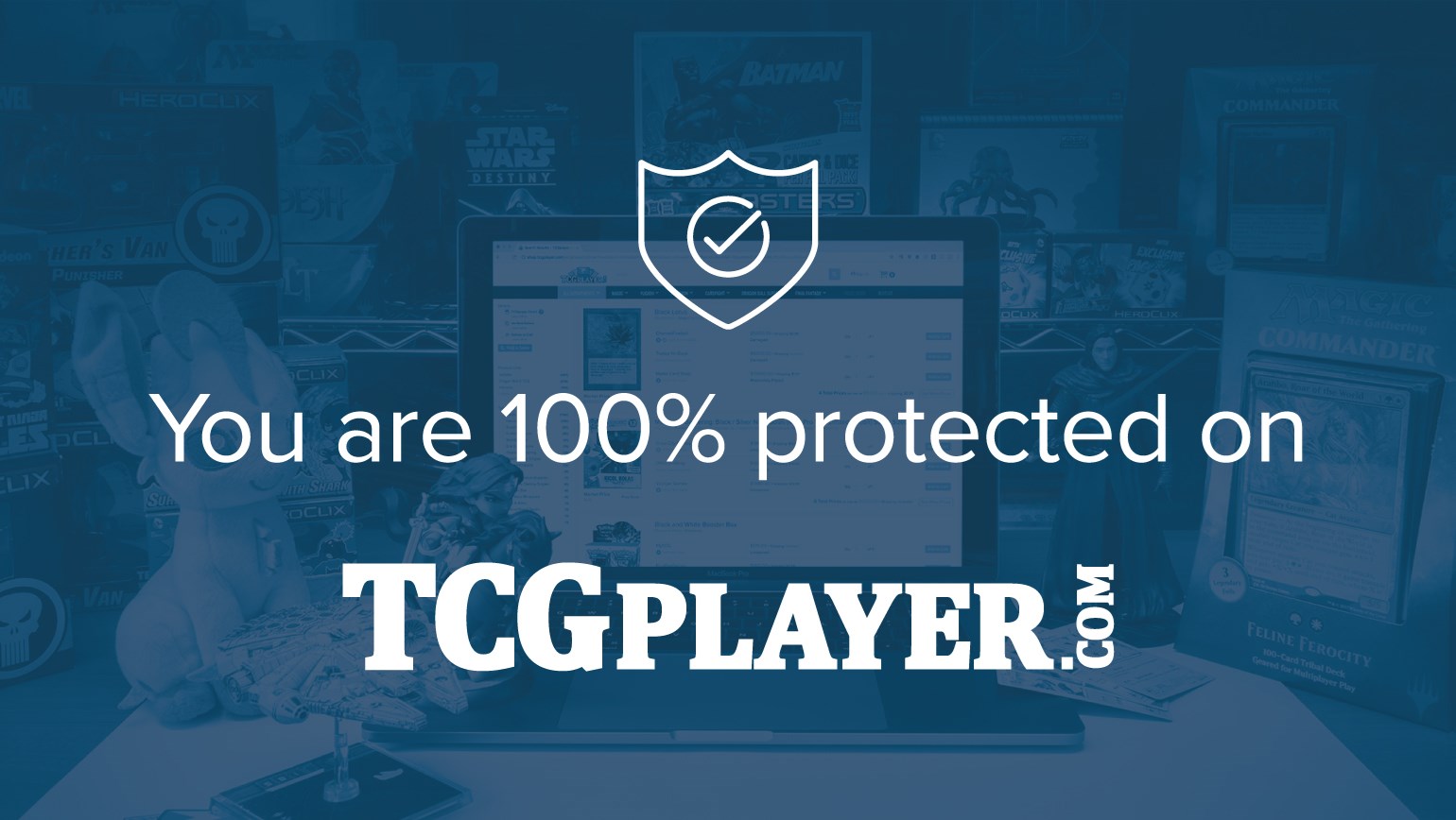 You Are 100% Protected When Selling or Buying on TCGplayer