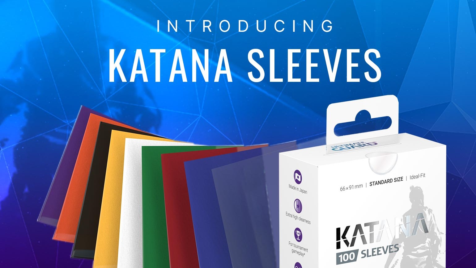 Katana Card Sleeves from Ultimate Guard Added to TCGplayer Catalog