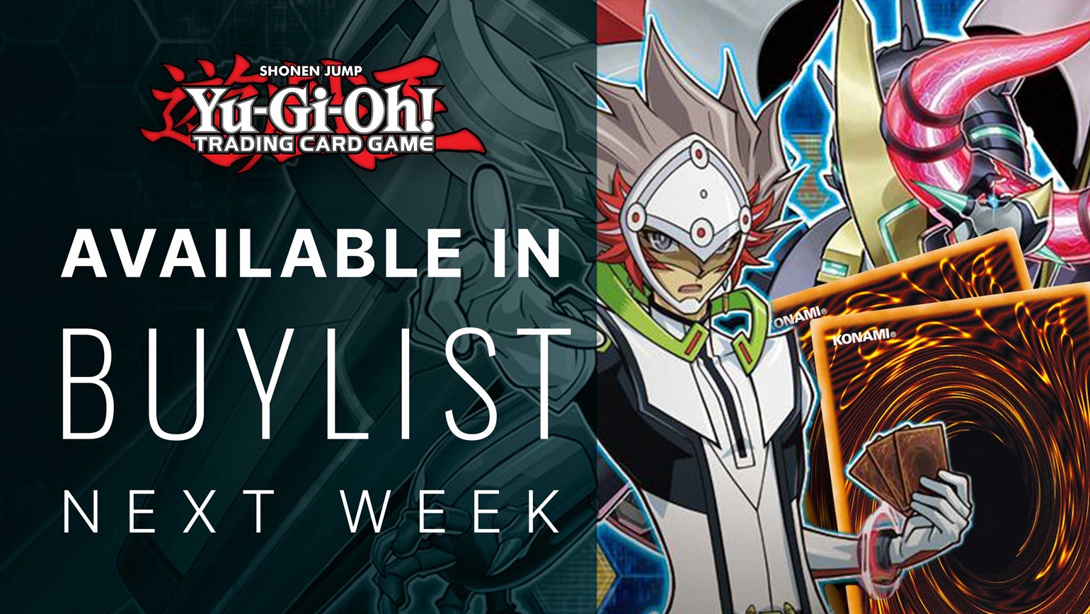 Yu-Gi-Oh! Coming Next Week to Buylist on Your TCGplayer Pro Showcase and Website
