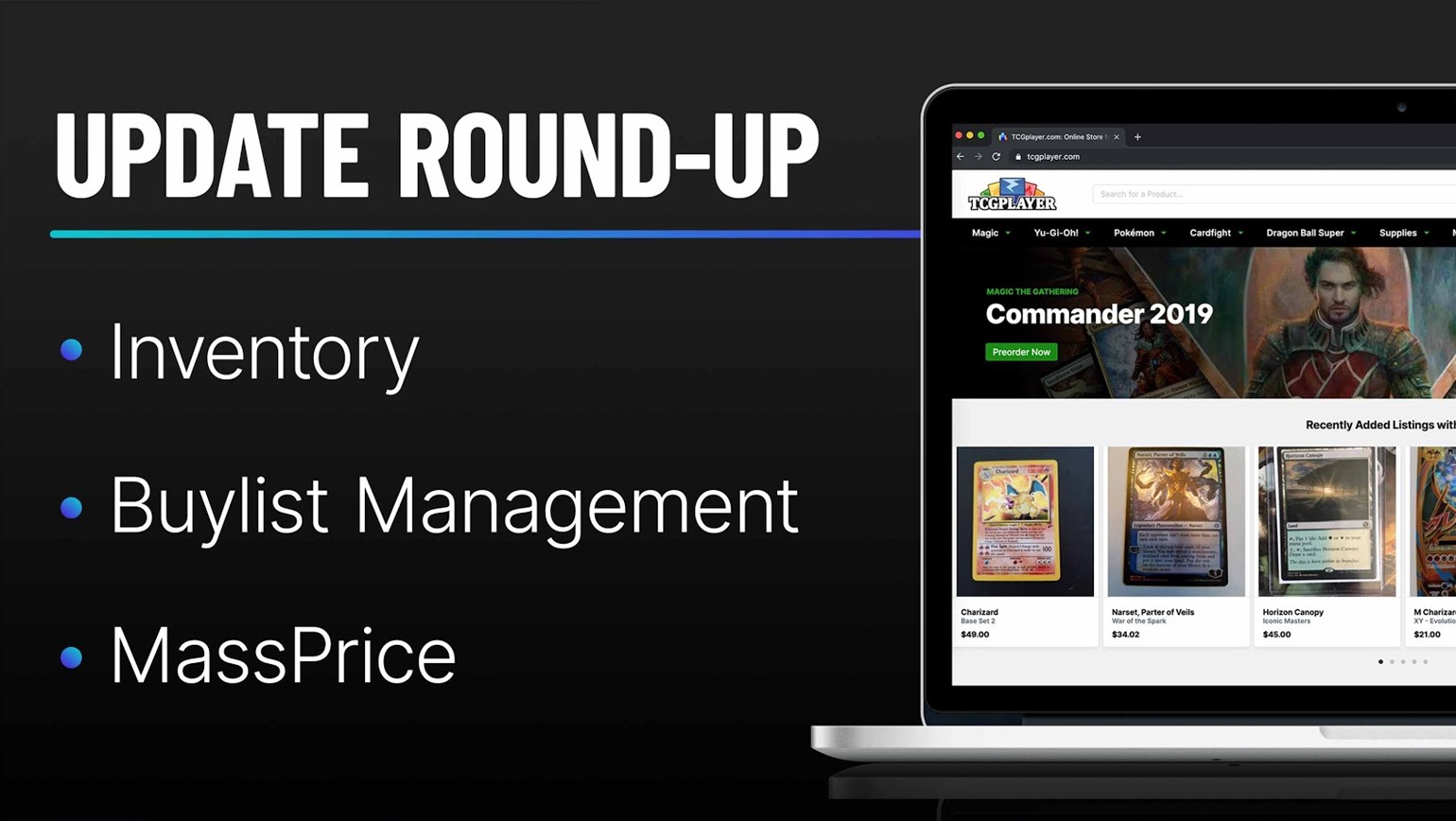 Update Round-Up: Inventory, Buylist & MassPrice Enhancements