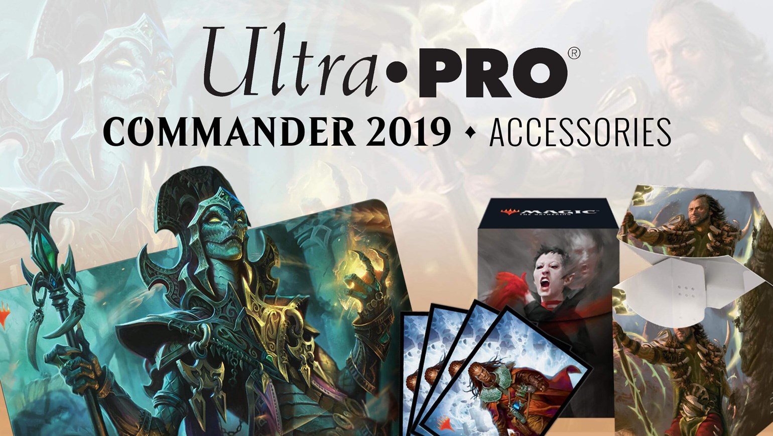 List Ultra PRO Commander 2019 Accessories for Presale Now!