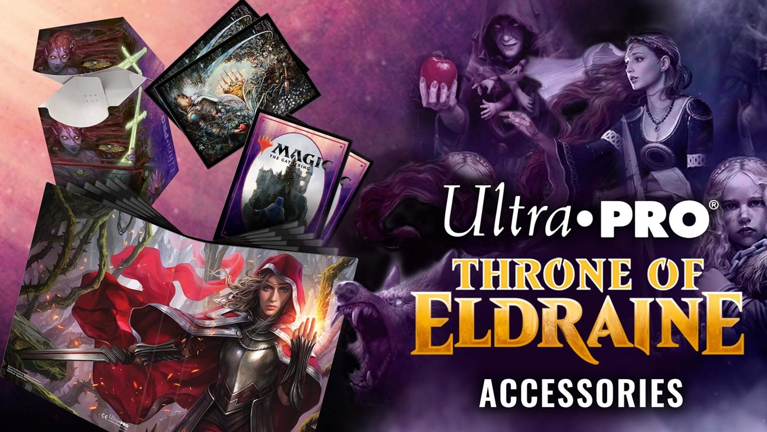 List Ultra PRO Throne of Eldraine Supplies for Sale Now