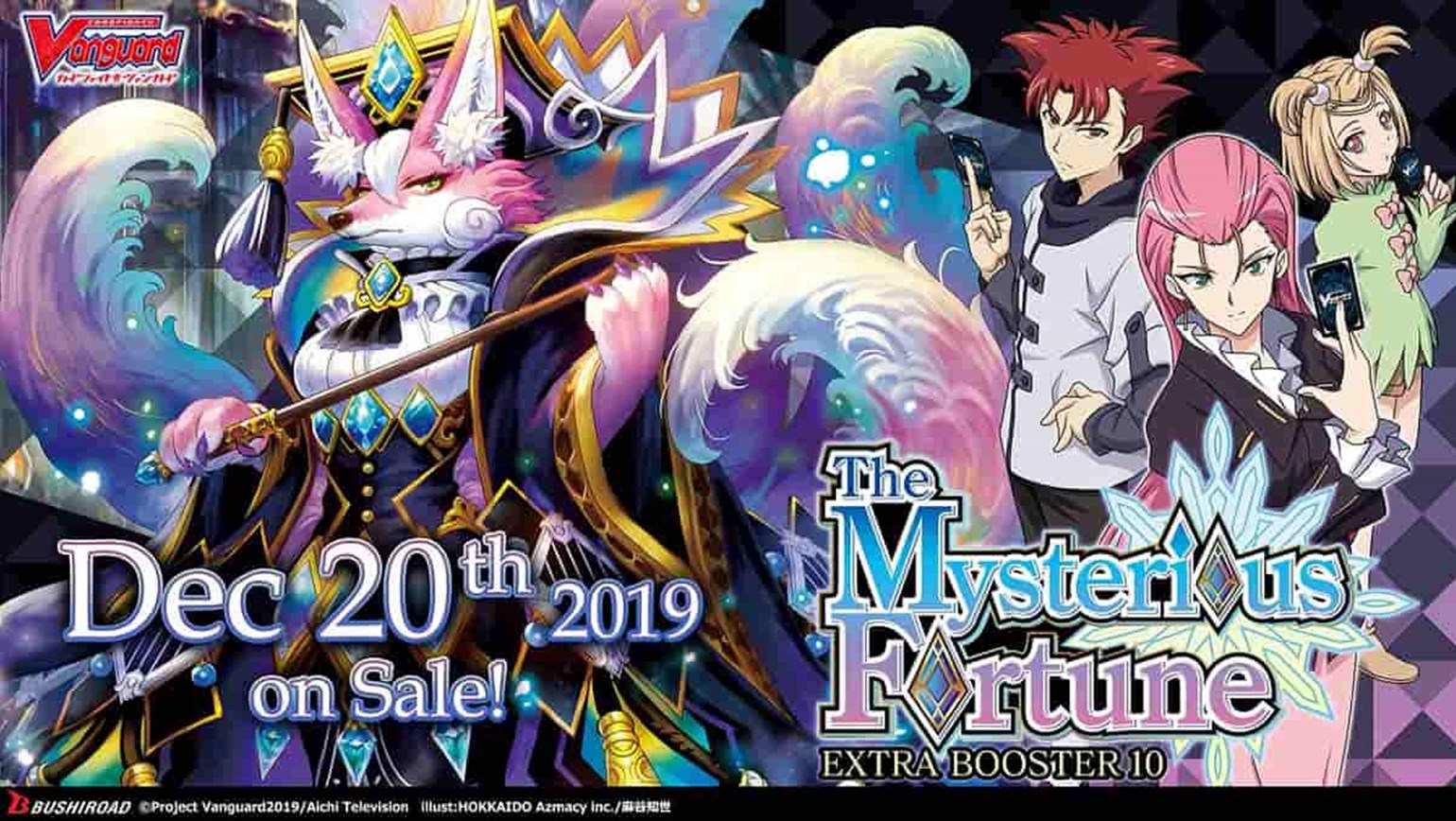 English Edition Cardfight!! Vanguard Extra Booster 10: The Mysterious Fortune Coming December 20th