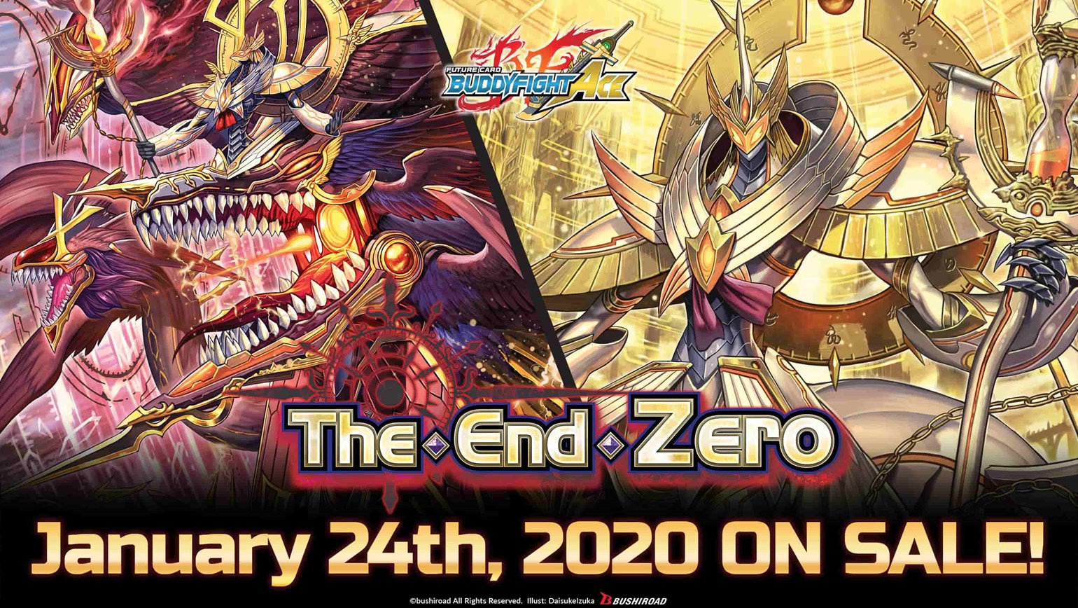 Future Card Buddyfight Ace Special Series Vol. 3 The End Zero Coming January 24th