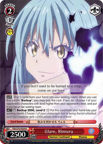Weiss Schwarz That Time I Got Reincarnated As A Slime C Playset English RTS 