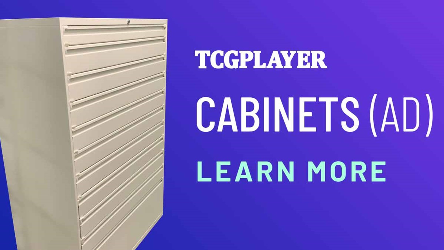 TCGplayer Fulfillment Center Cabinets (Ad)