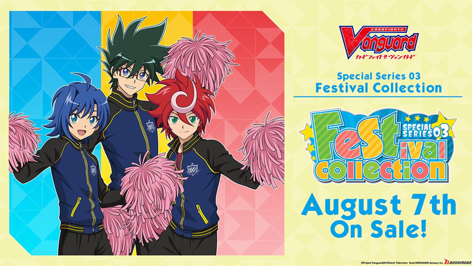 English Edition Cardfight!! Vanguard Special Series 03 “Festival Collection” Coming August 7th