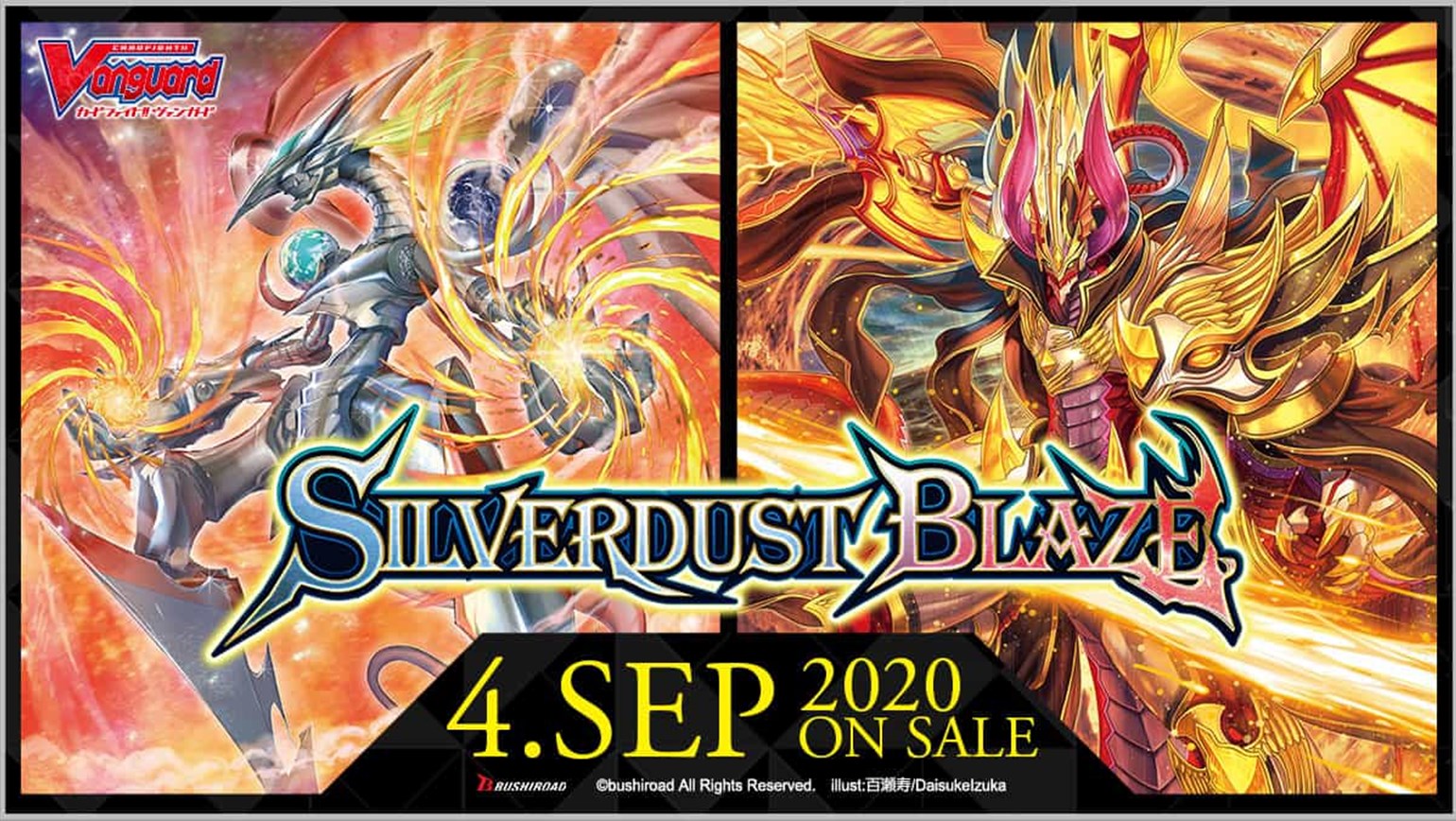 English Edition Cardfight!! Vanguard Booster Pack Vol. 08: Silverdust Blaze Coming September 4th