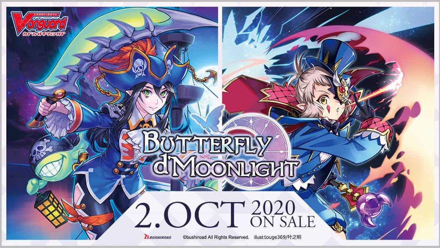 New English Edition Cardfight!! Vanguard Booster Pack Vol. 09: Butterfly d’Moonlight is Coming to Stores on October 2nd!