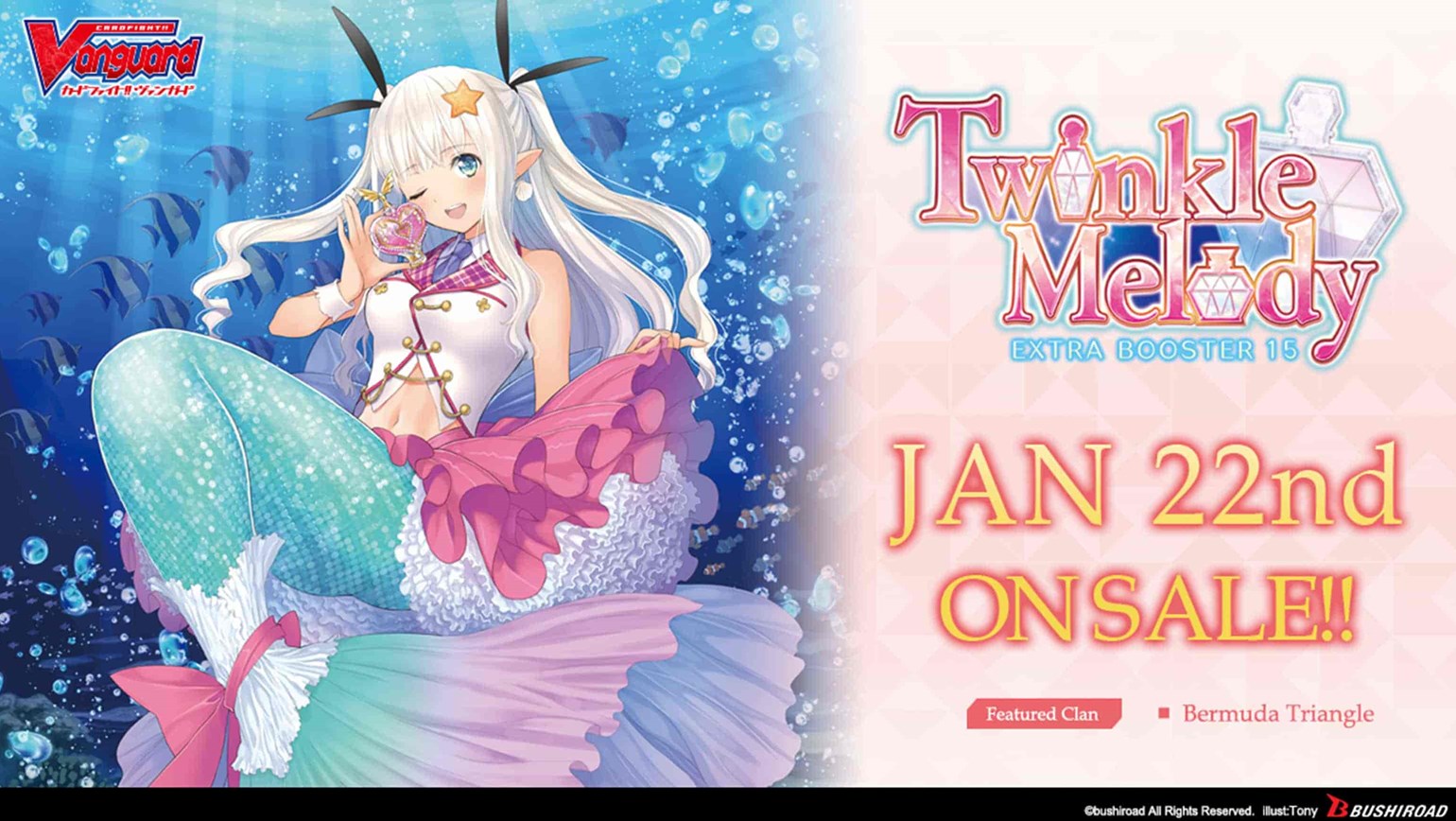 New English Edition Extra Booster 15: Twinkle Melody is Coming to Stores on January 22nd!