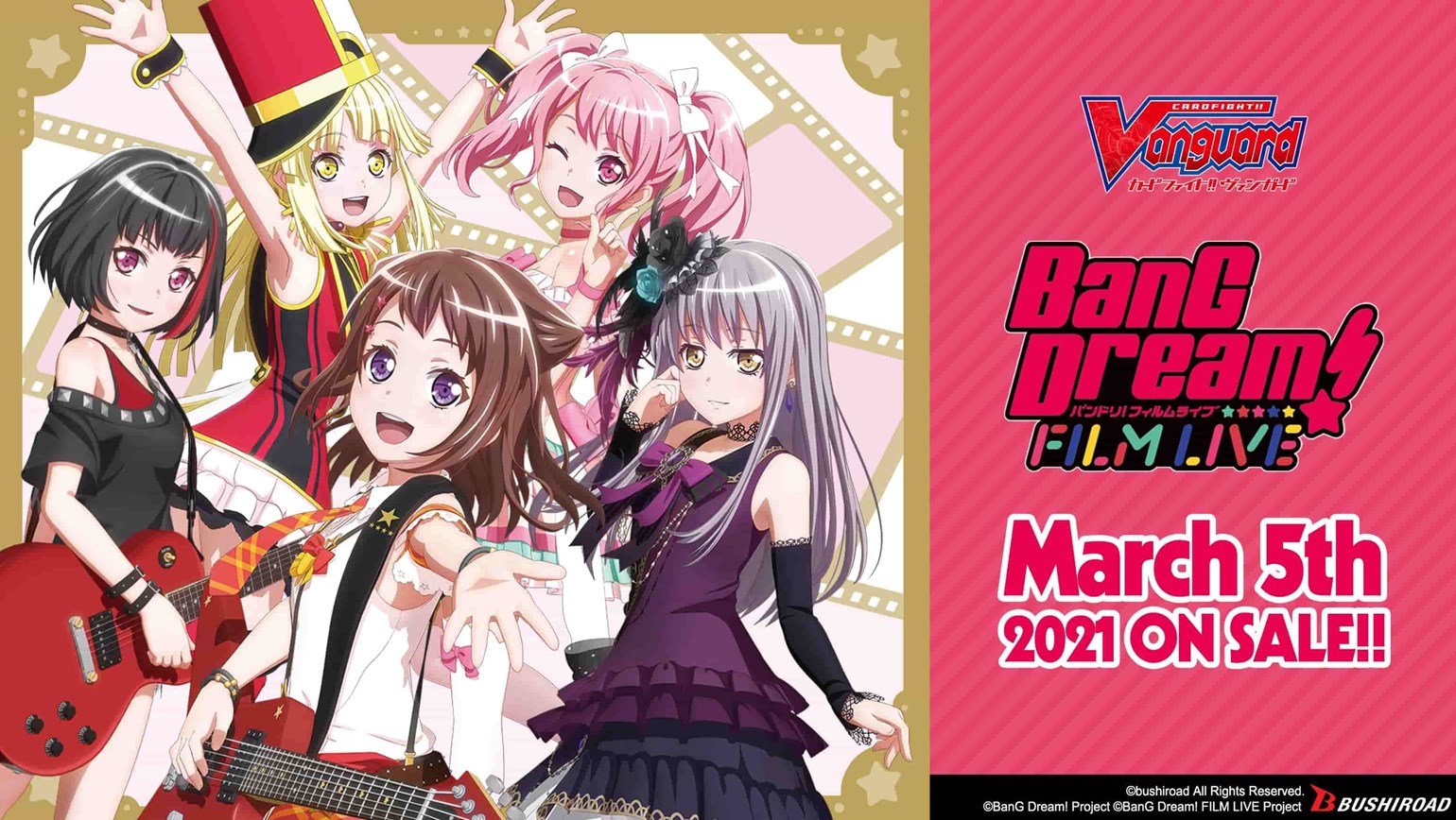New English Edition Title Booster Vol. 1: BanG Dream! FILM LIVE is Coming to Stores on March 5th!