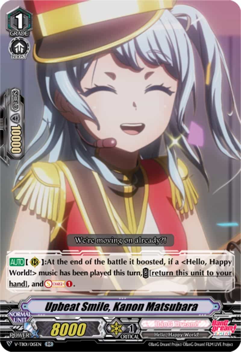 V-TB01/SP29 Limitless Colors, PAREO – Special Parallel (SP) - V Title  Booster 01: BanG Dream! FILM LIVE