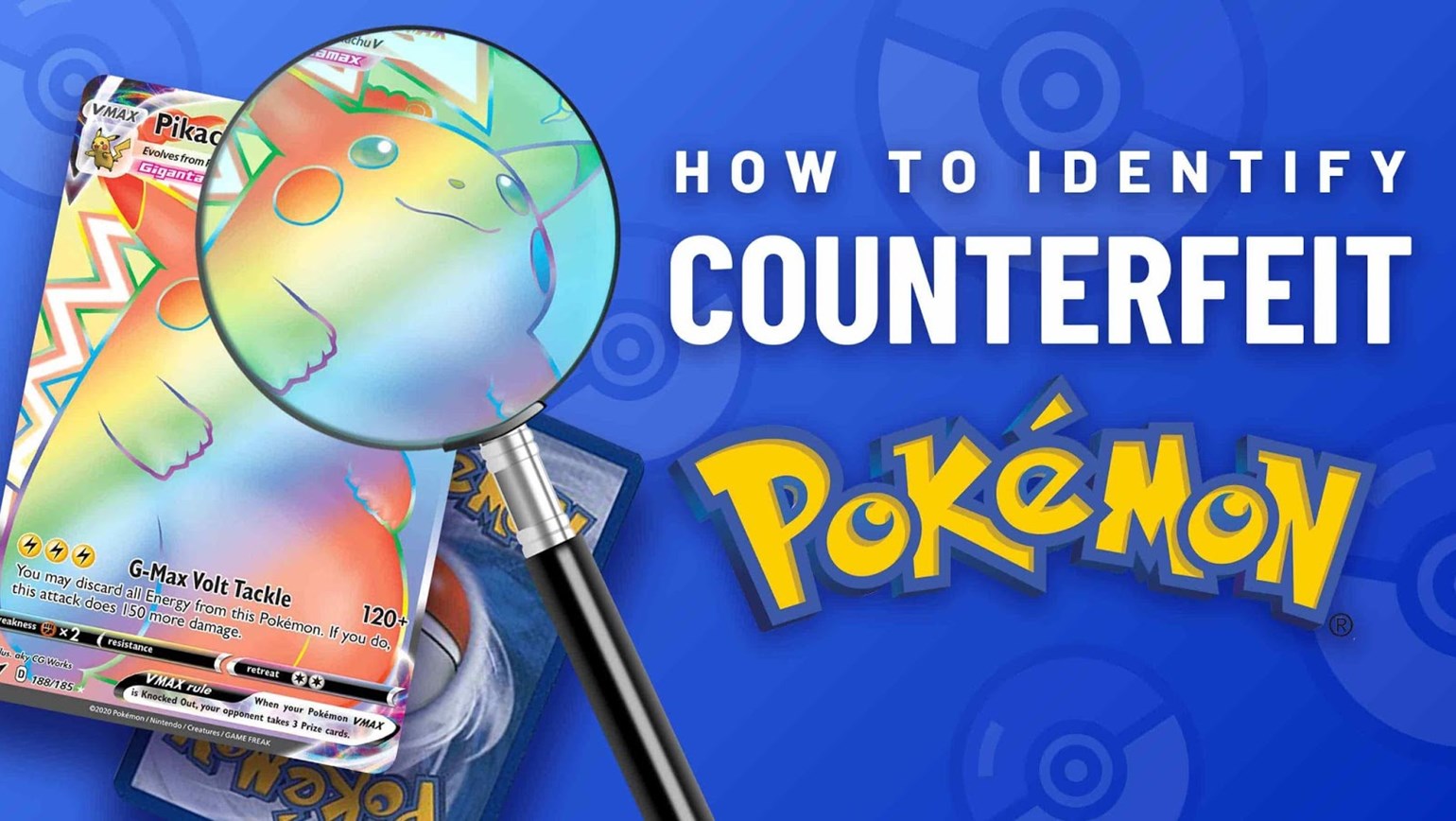How To Identify Counterfeit Pokémon Cards