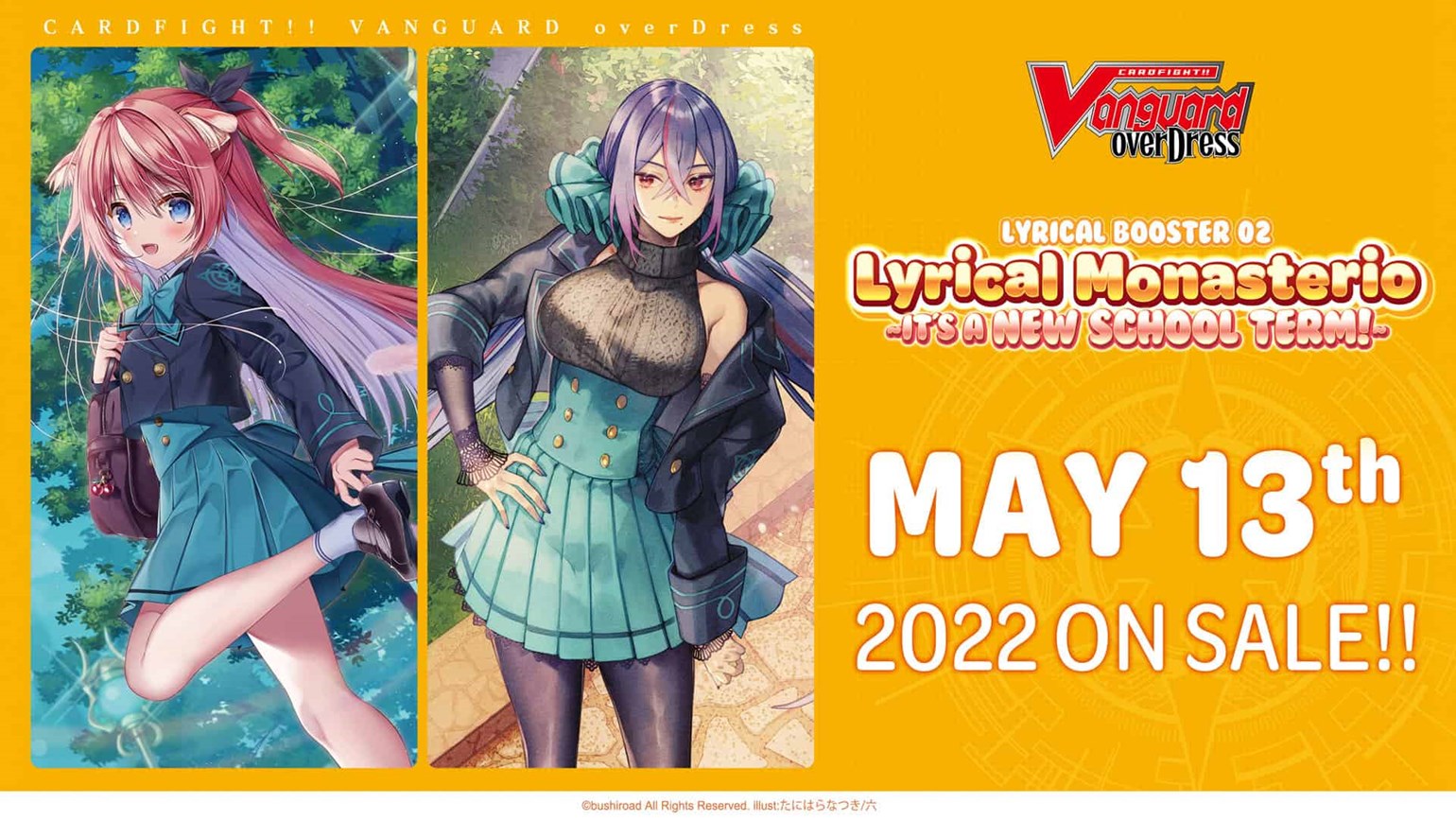 New English Edition overDress Lyrical Booster Pack 02: Lyrical Monasterio ~It’s a New School Term!~