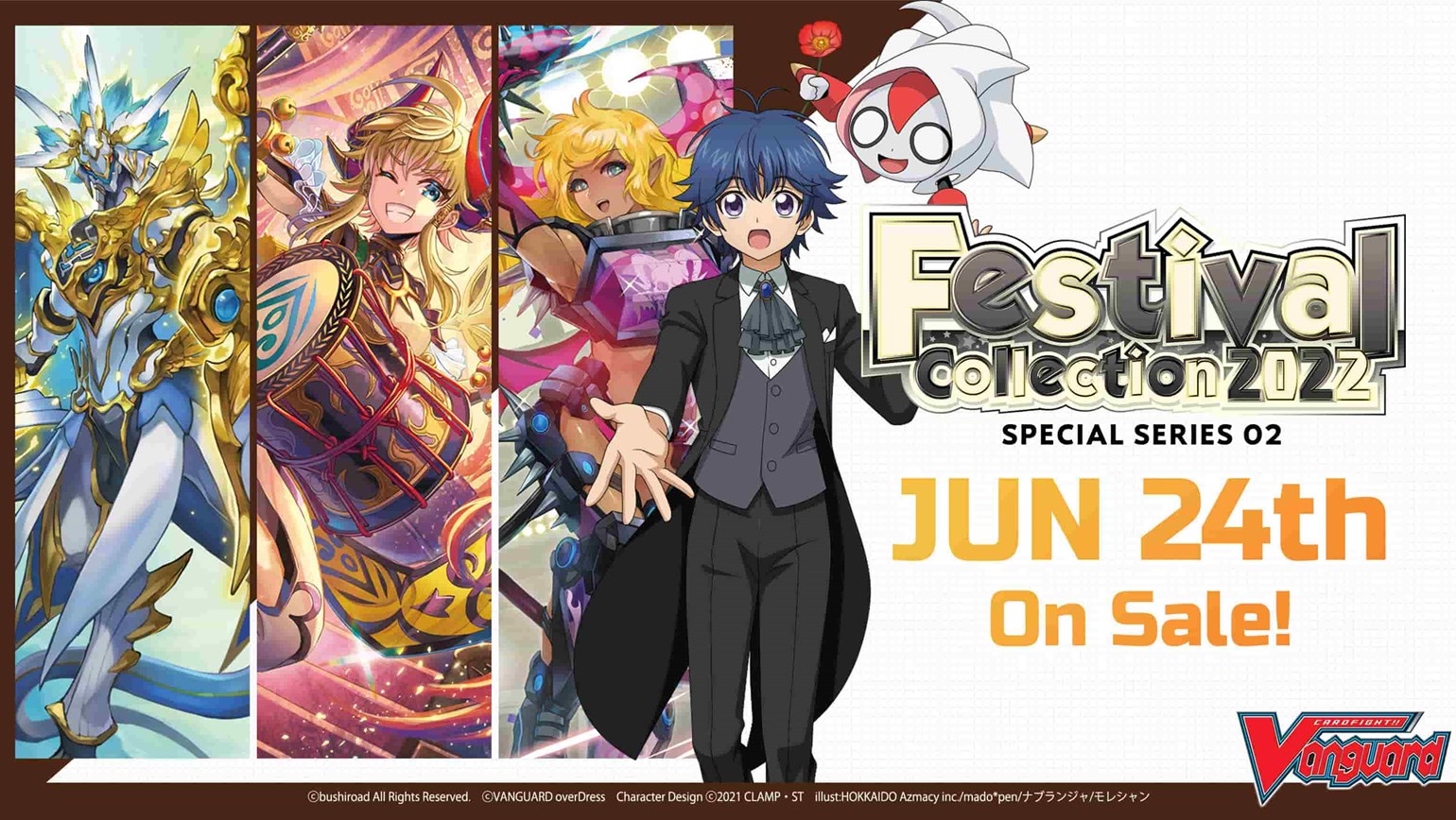 Team Blackout or Team Daybreak? Take your pick! Cardfight!! Vanguard Special Series 02: Festival Collection 2022, coming to stores on June 24th!