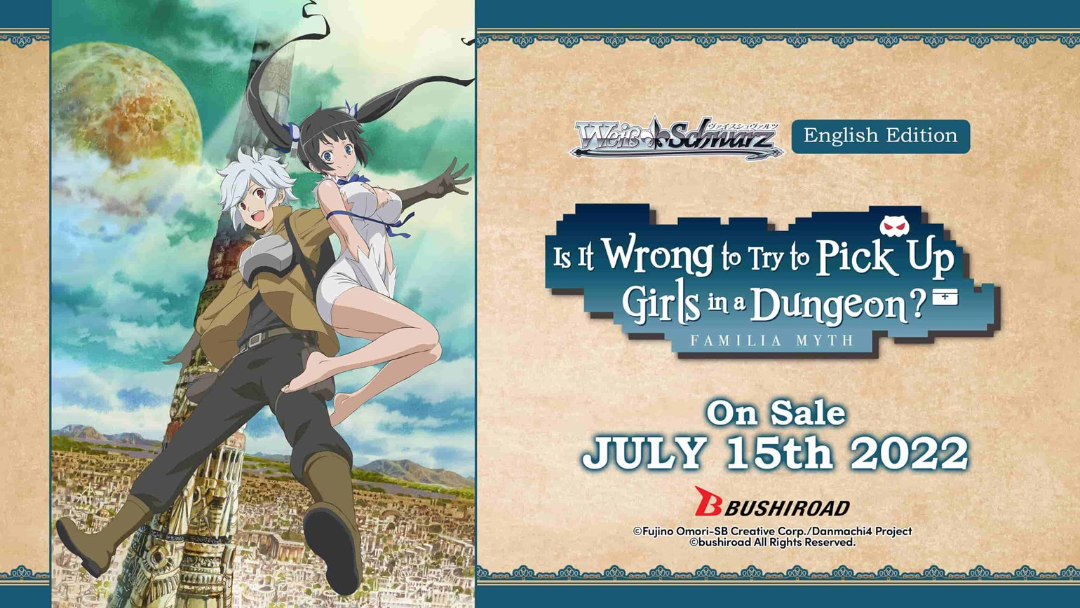 Weiss Schwarz: Is It Wrong to Try to Pick Up Girls in a Dungeon?