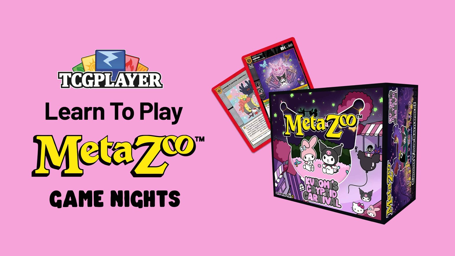 Exclusive Learn To Play MetaZoo Game Nights: Get Sponsored