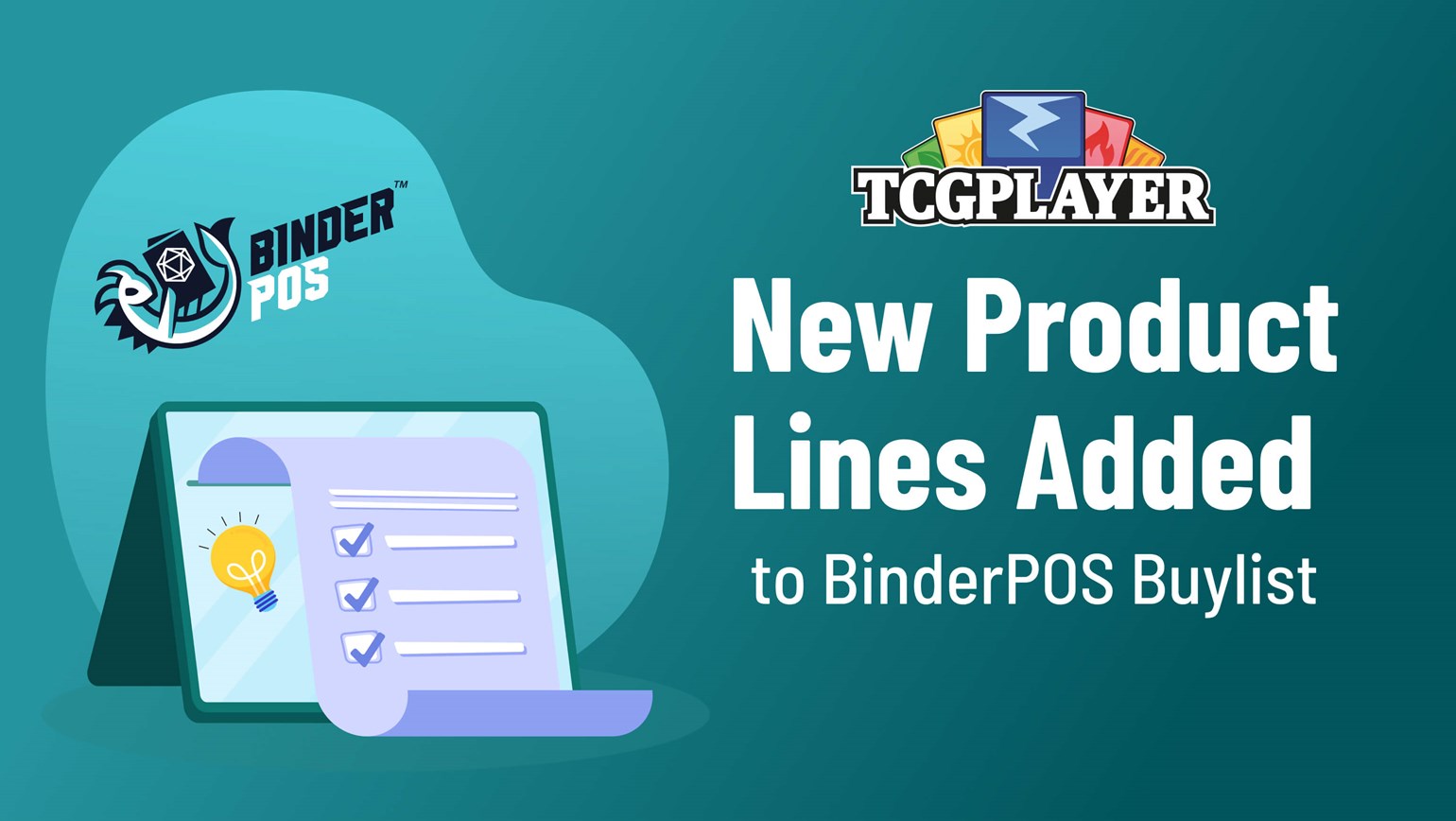 New Product Lines Added to BinderPOS Buylist