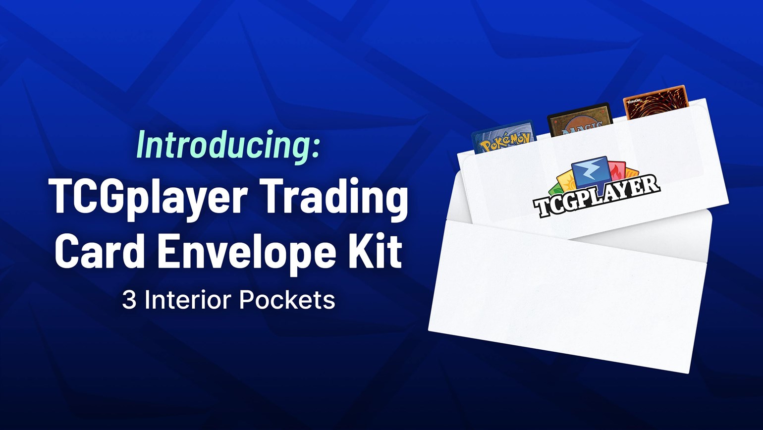 Introducing: TCGplayer Trading Card Envelope Kit – 3 Pocket